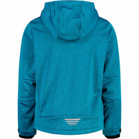 Cmp chaqueta softshell niño Cmp KID JACKET FIX HOOD vista trasera Cmp chaqueta softshell niño Cmp KID JACKET FIX HOOD vista trasera