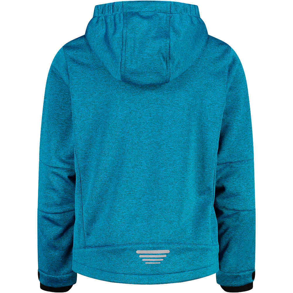 Cmp chaqueta softshell niño Cmp KID JACKET FIX HOOD vista trasera Cmp chaqueta softshell niño Cmp KID JACKET FIX HOOD vista trasera
