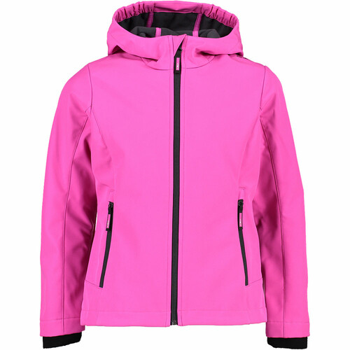 CMP KID G JACKET FIX HOOD rosa