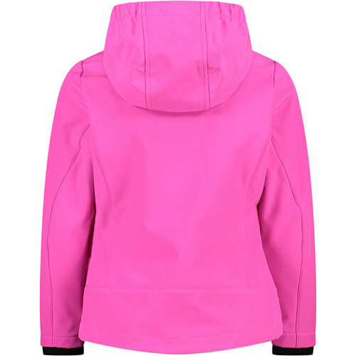 CMP KID G JACKET FIX HOOD rosa