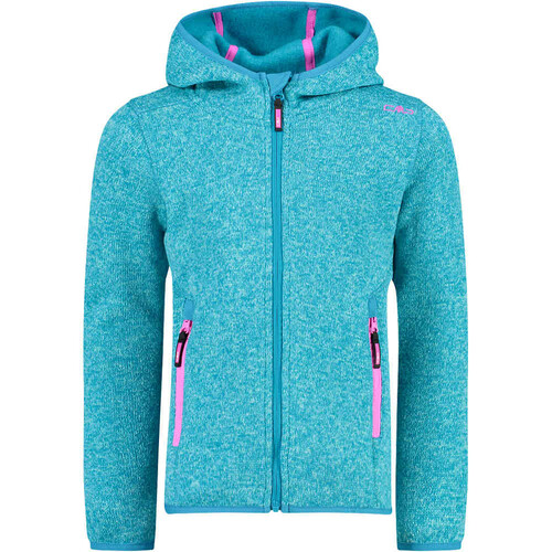 CMP KID G JACKET FIX HOOD azul