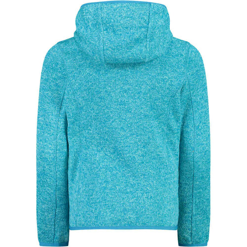 CMP KID G JACKET FIX HOOD azul