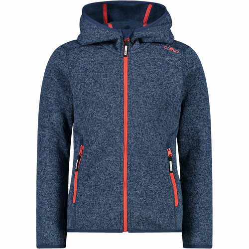 CMP KID G JACKET FIX HOOD azul