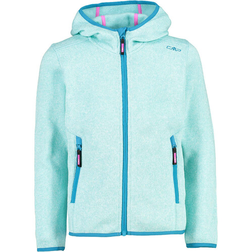 CMP KID G JACKET FIX HOOD AZ azul