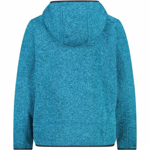 CMP KID JACKET FIX HOOD VEAZ verde