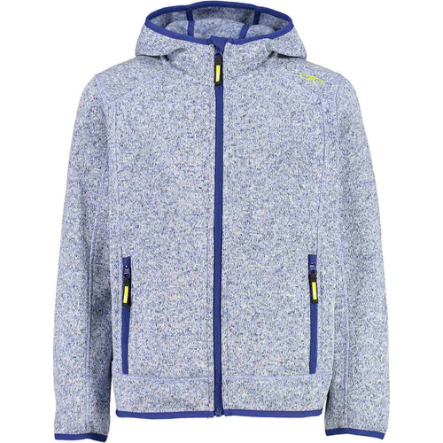 CMP KID JACKET FIX HOOD BL blanco