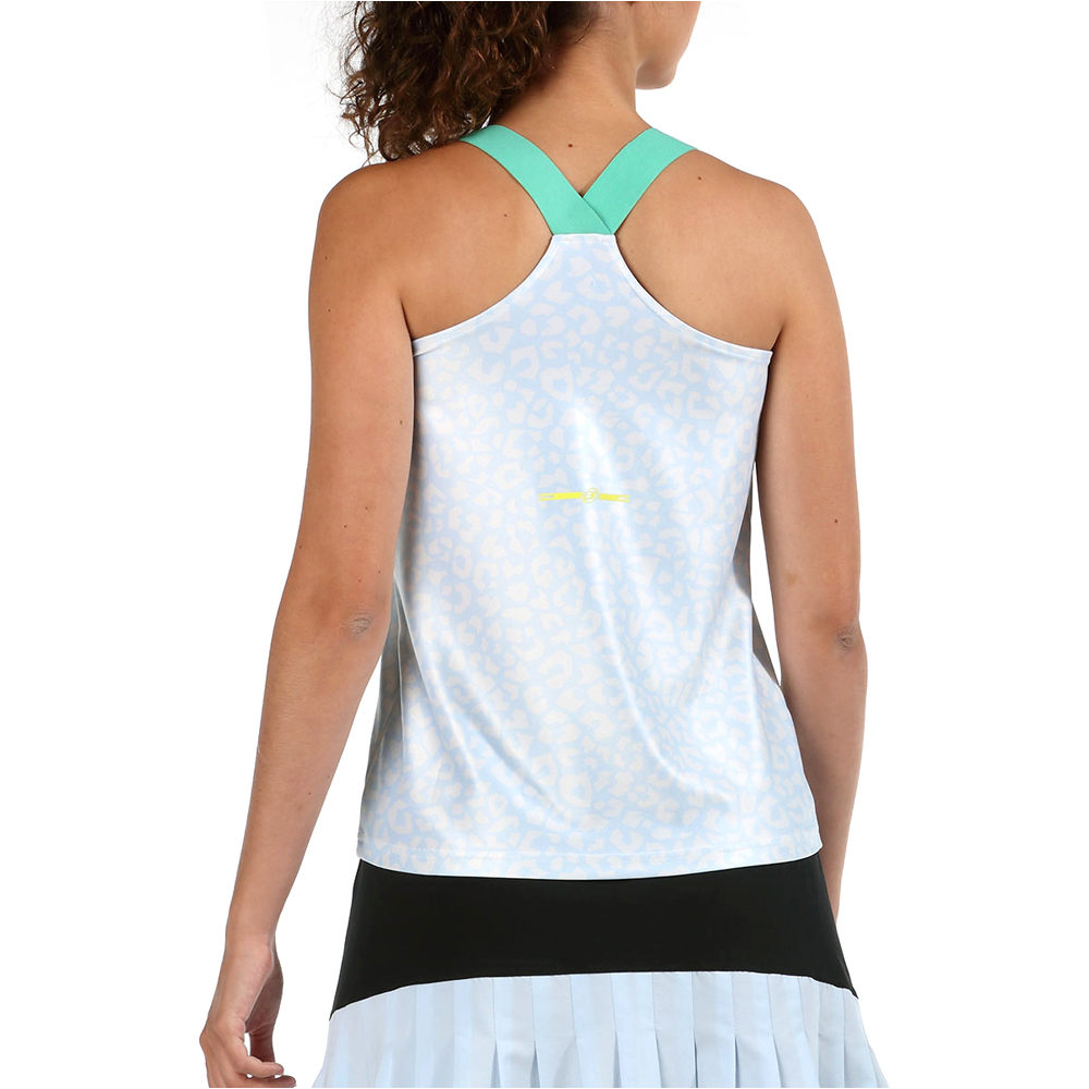 Bullpadel camiseta tenis manga corta mujer Bullpadel BLIES vista trasera Bullpadel camiseta tenis manga corta mujer Bullpadel BLIES vista trasera