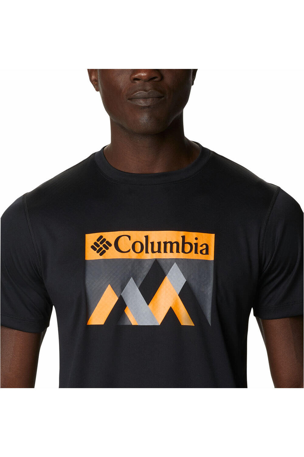 Columbia camisetas trail running manga corta hombre Columbia Zero Rules Short Sleeve Graphic Shirt vista trasera Columbia camisetas trail running manga corta hombre Columbia Zero Rules Short Sleeve Graphic Shirt vista trasera