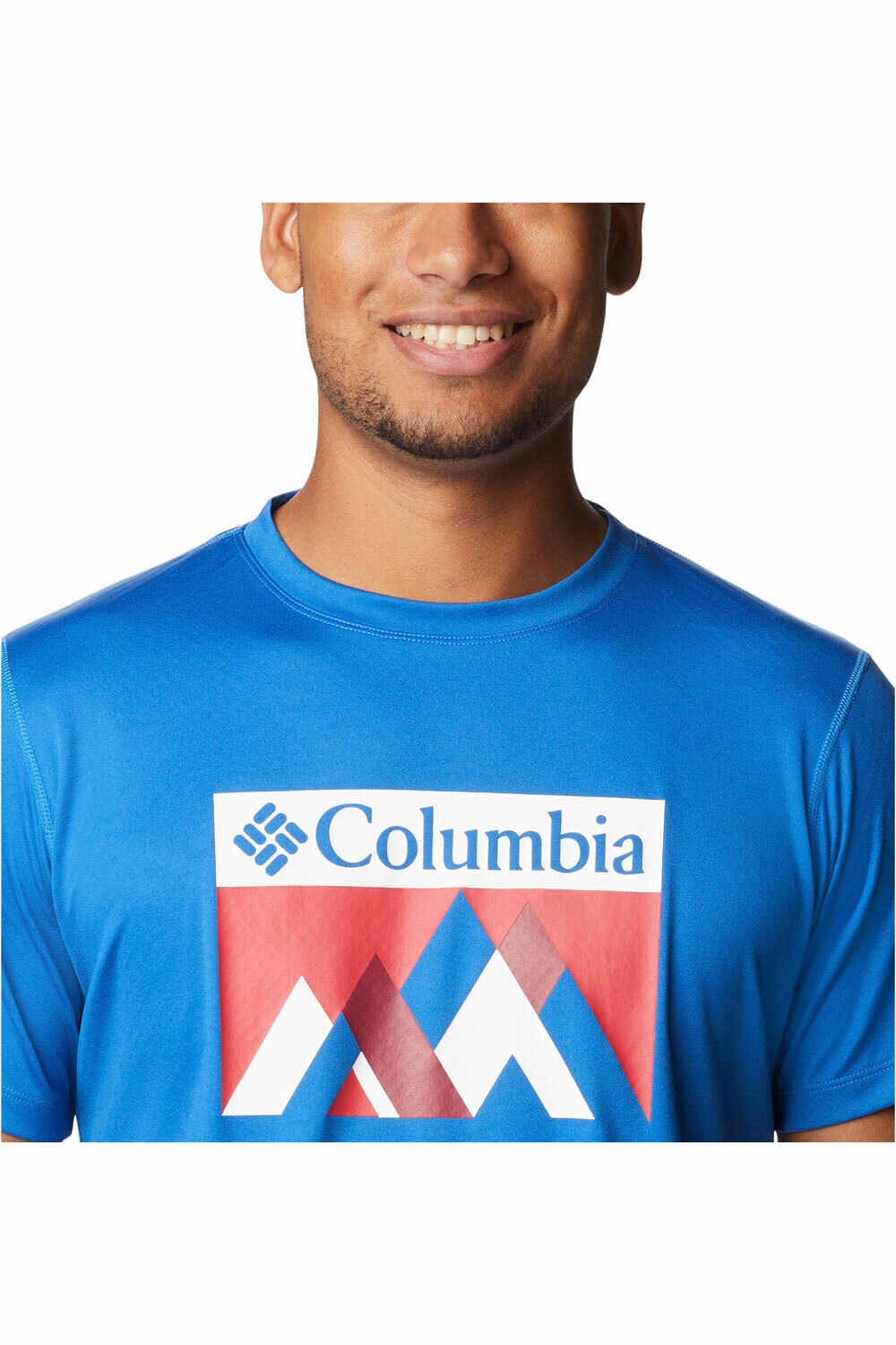 Columbia camisetas trail running manga corta hombre Columbia Zero Rules Short Sleeve Graphic Shirt vista trasera Columbia camisetas trail running manga corta hombre Columbia Zero Rules Short Sleeve Graphic Shirt vista trasera