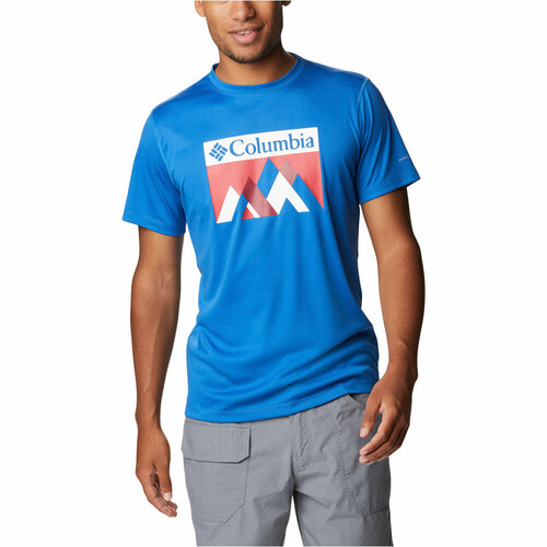COLUMBIA ZERO RULES SHORT SLEEVE GRAPHIC SHIRT azul