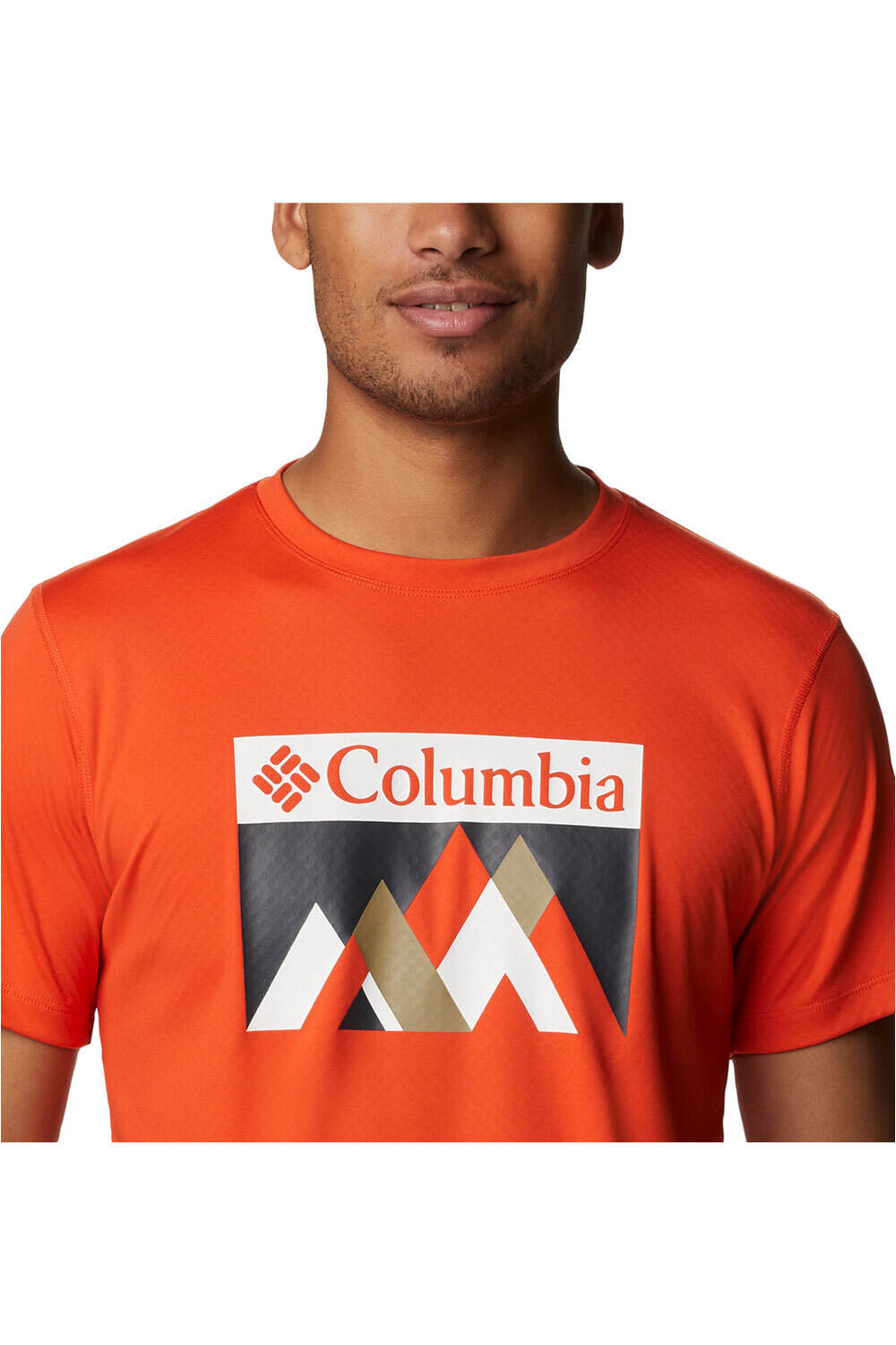Columbia camisetas trail running manga corta hombre Columbia Zero Rules Short Sleeve Graphic Shirt vista trasera Columbia camisetas trail running manga corta hombre Columbia Zero Rules Short Sleeve Graphic Shirt vista trasera