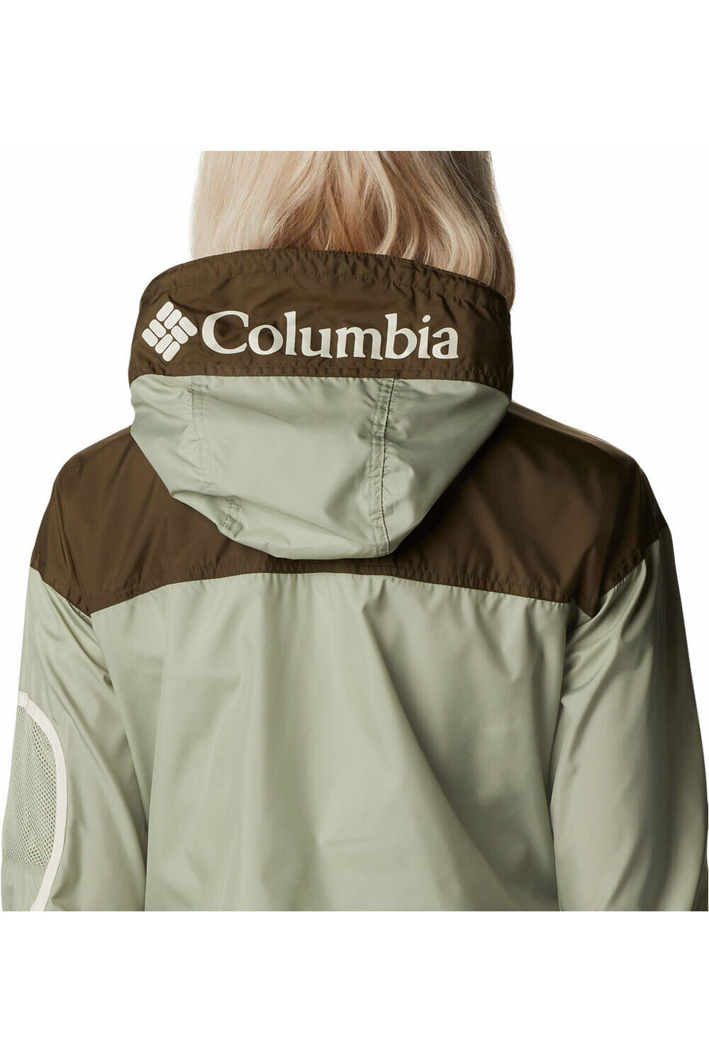 Columbia CHAQUETA TRAIL RUNNING MUJER Columbia Challenger Windbreaker vista detalle Columbia CHAQUETA TRAIL RUNNING MUJER Columbia Challenger Windbreaker vista detalle