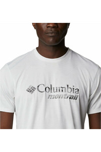 Columbia camisetas trail running manga corta hombre Columbia Trinity Trail Graphic Tee vista trasera Columbia camisetas trail running manga corta hombre Columbia Trinity Trail Graphic Tee vista trasera