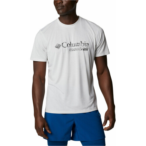 COLUMBIA TRINITY TRAIL GRAPHIC TEE blanco