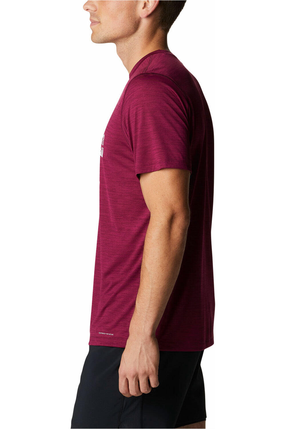 Columbia camisetas trail running manga corta hombre Columbia Trinity Trail Graphic Tee vista frontal Columbia camisetas trail running manga corta hombre Columbia Trinity Trail Graphic Tee vista frontal