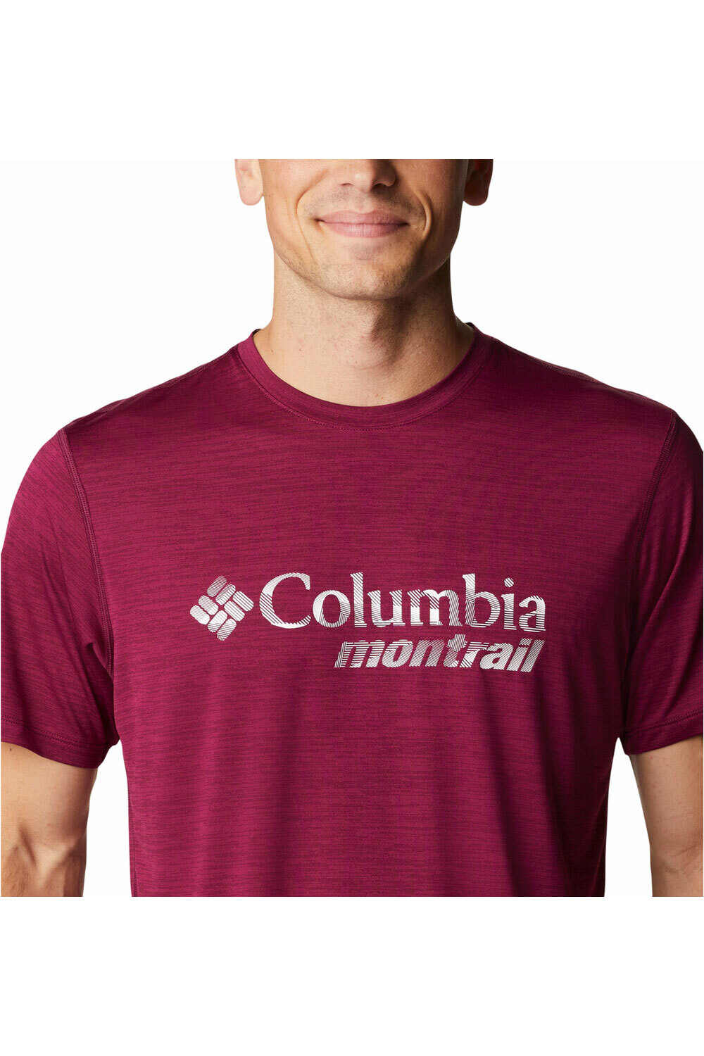 Columbia camisetas trail running manga corta hombre Columbia Trinity Trail Graphic Tee vista trasera Columbia camisetas trail running manga corta hombre Columbia Trinity Trail Graphic Tee vista trasera