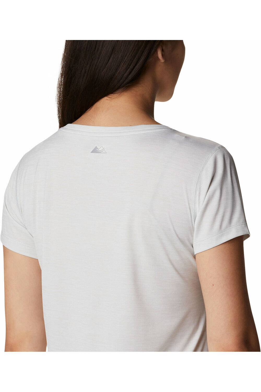 Columbia camiseta entrenamiento manga corta mujer Columbia W Trinity Trail II Graphic vista detalle Columbia camiseta entrenamiento manga corta mujer Columbia W Trinity Trail II Graphic vista detalle