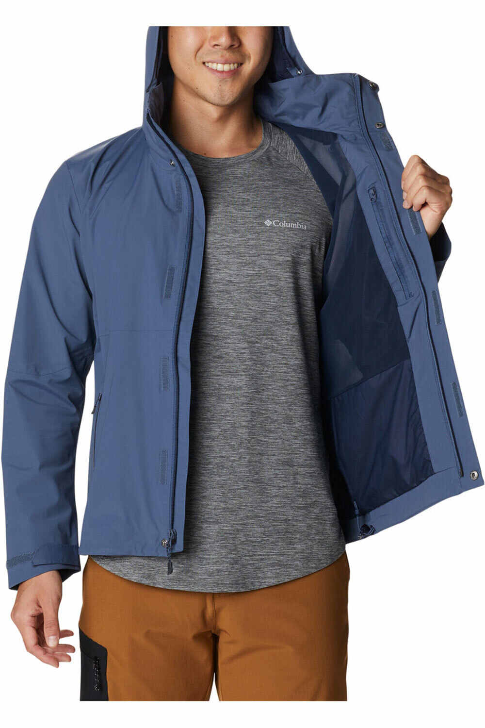 Columbia CHAQUETA TRAIL RUNNING HOMBRE Columbia Highpointer Jacket vista detalle Columbia CHAQUETA TRAIL RUNNING HOMBRE Columbia Highpointer Jacket vista detalle
