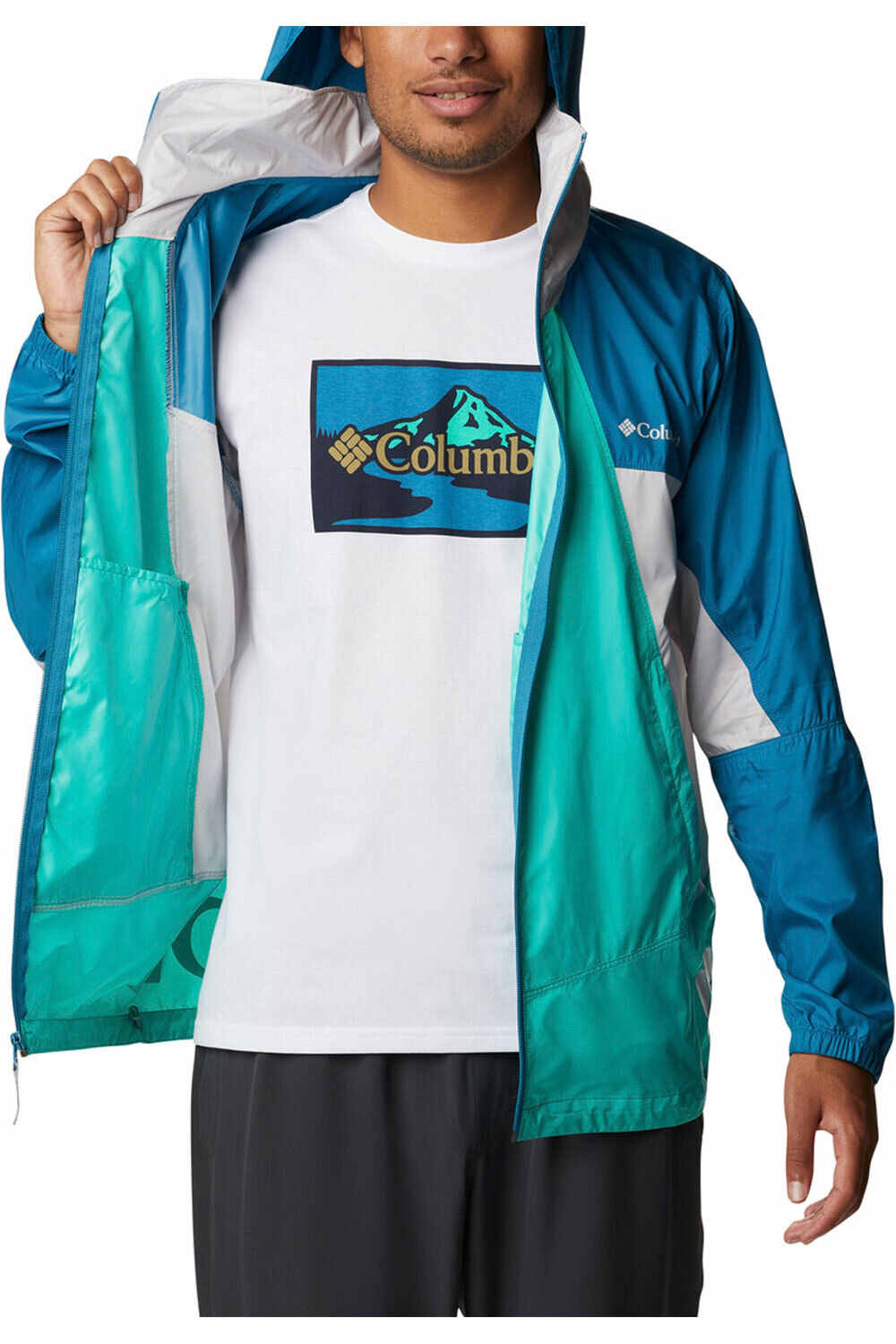 Columbia CHAQUETA TRAIL RUNNING HOMBRE Columbia Point Park Windbreaker vista detalle Columbia CHAQUETA TRAIL RUNNING HOMBRE Columbia Point Park Windbreaker vista detalle