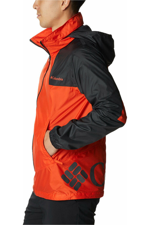 COLUMBIA POINT PARK WINDBREAKER naranja