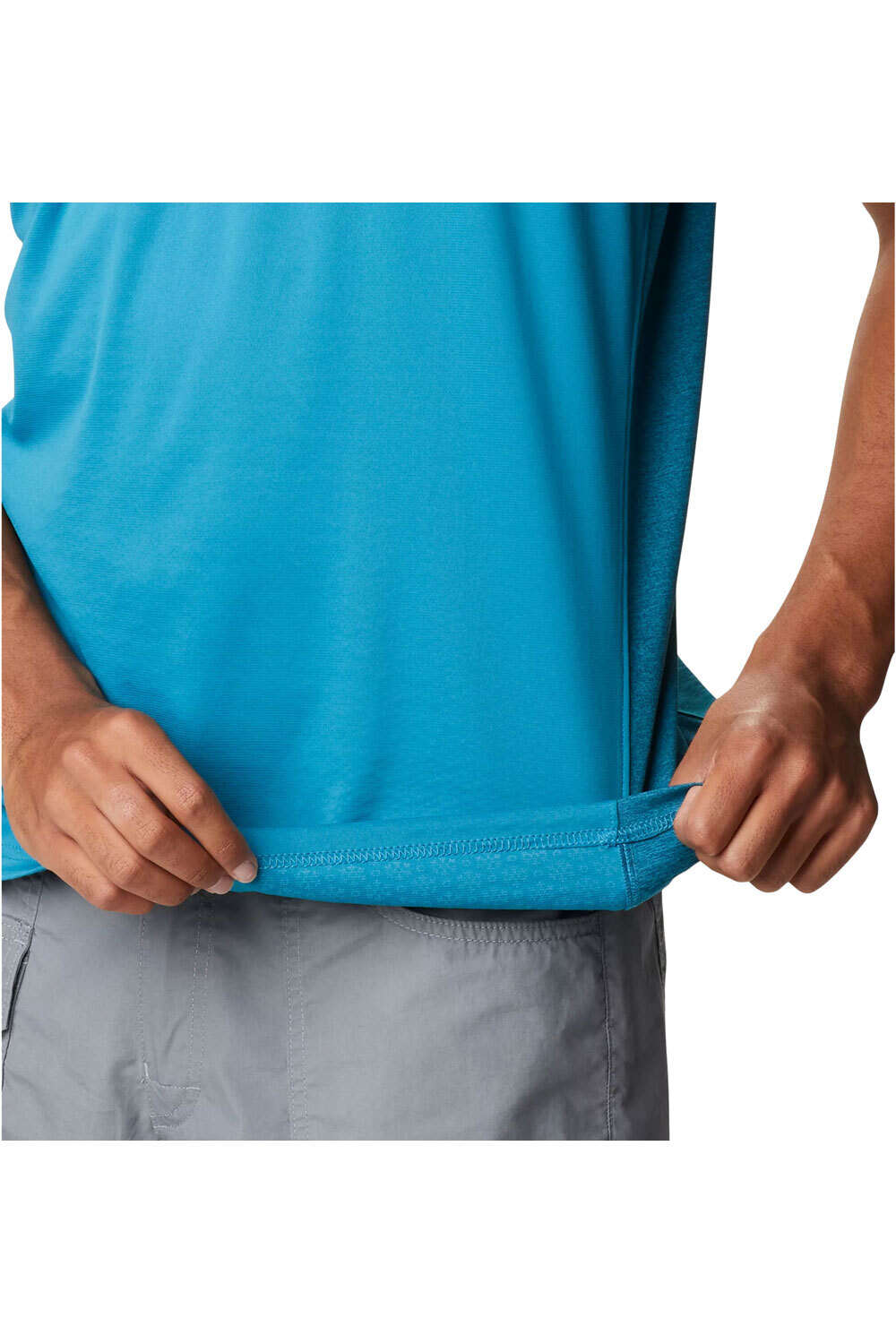 Columbia camisetas trail running manga corta hombre Columbia M Zero Ice Cirro-Cool SS Shirt vista trasera Columbia camisetas trail running manga corta hombre Columbia M Zero Ice Cirro-Cool SS Shirt vista trasera