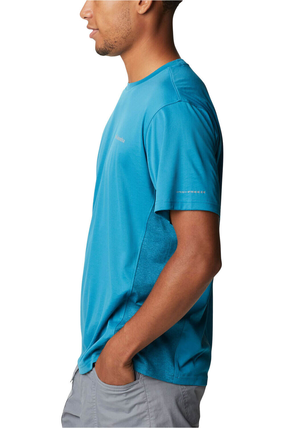 Columbia camisetas trail running manga corta hombre Columbia M Zero Ice Cirro-Cool SS Shirt vista detalle Columbia camisetas trail running manga corta hombre Columbia M Zero Ice Cirro-Cool SS Shirt vista detalle