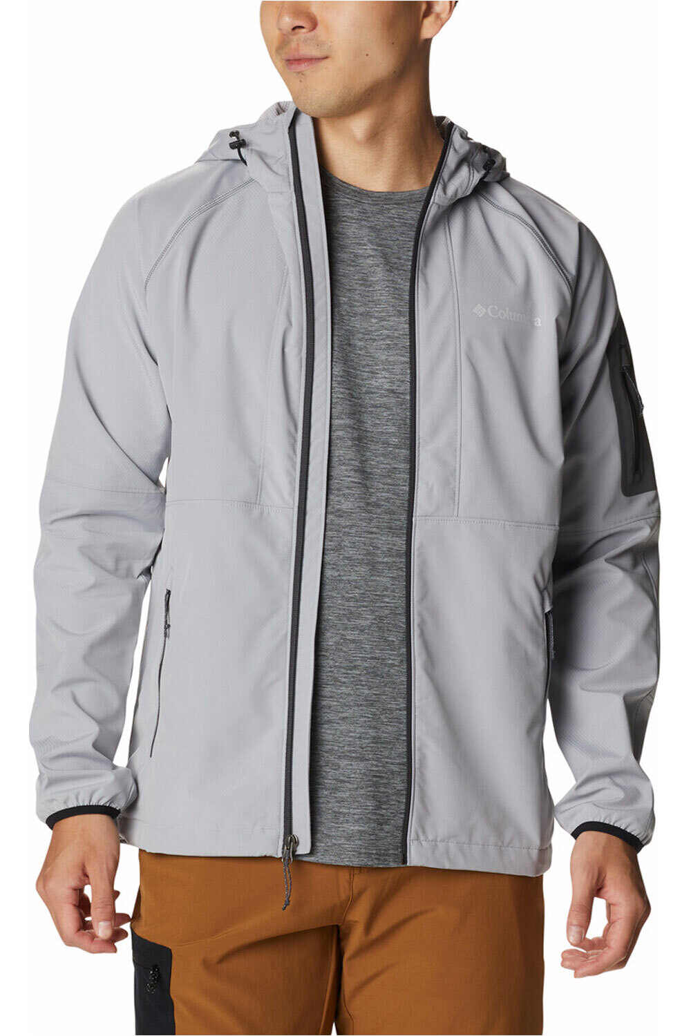 Columbia CHAQUETA TRAIL RUNNING HOMBRE Columbia Tall Heights Hooded Softshell 04 Columbia CHAQUETA TRAIL RUNNING HOMBRE Columbia Tall Heights Hooded Softshell 04