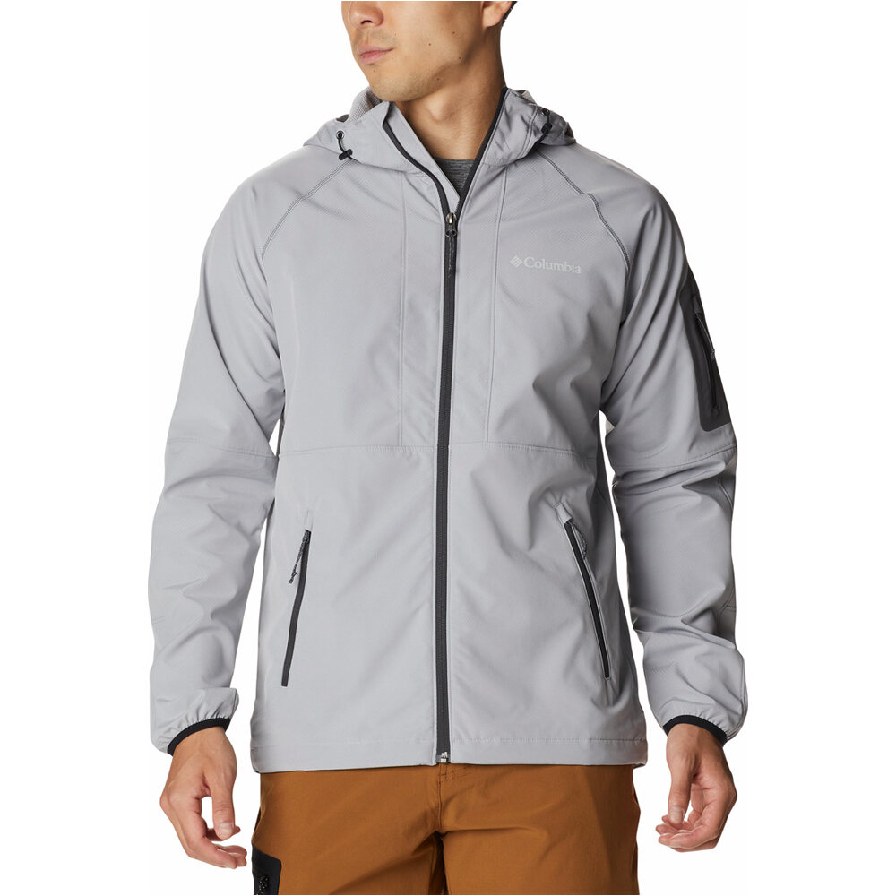 Columbia CHAQUETA TRAIL RUNNING HOMBRE Columbia Tall Heights Hooded Softshell 05 Columbia CHAQUETA TRAIL RUNNING HOMBRE Columbia Tall Heights Hooded Softshell 05