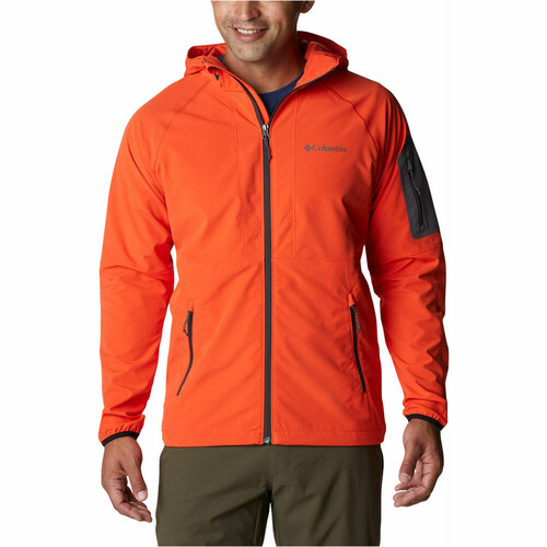 COLUMBIA TALL HEIGHTS HOODED SOFTSHELL naranja