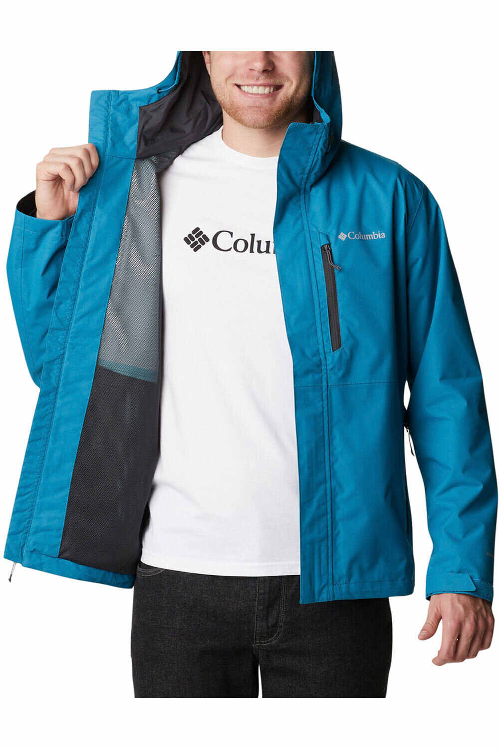 Columbia CHAQUETA TRAIL RUNNING HOMBRE Columbia Hikebound Jacket vista detalle Columbia CHAQUETA TRAIL RUNNING HOMBRE Columbia Hikebound Jacket vista detalle