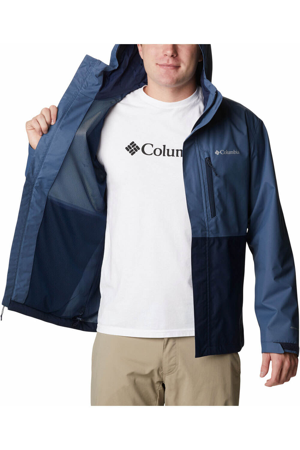 Columbia CHAQUETA TRAIL RUNNING HOMBRE Columbia Hikebound Jacket vista detalle Columbia CHAQUETA TRAIL RUNNING HOMBRE Columbia Hikebound Jacket vista detalle