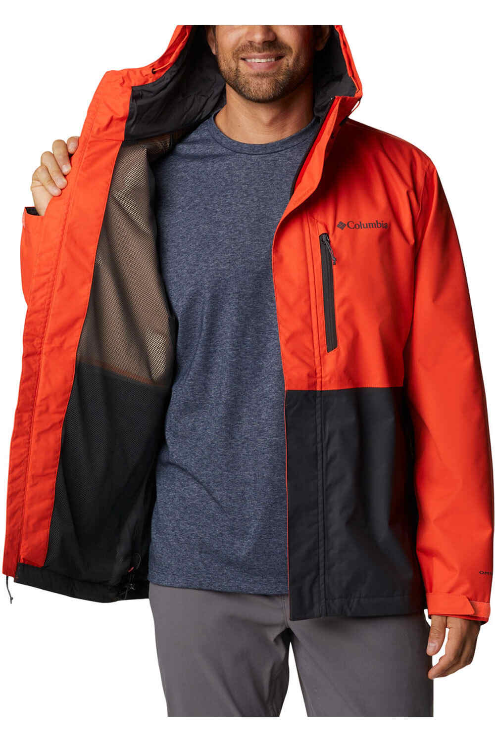 Columbia CHAQUETA TRAIL RUNNING HOMBRE Columbia Hikebound Jacket vista detalle Columbia CHAQUETA TRAIL RUNNING HOMBRE Columbia Hikebound Jacket vista detalle