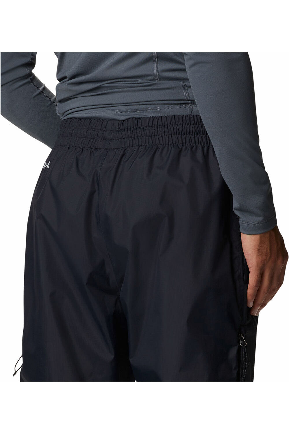 Columbia pantalón impermeable trail running hombre Columbia Pouring Adventure II Pant vista detalle Columbia pantalón impermeable trail running hombre Columbia Pouring Adventure II Pant vista detalle