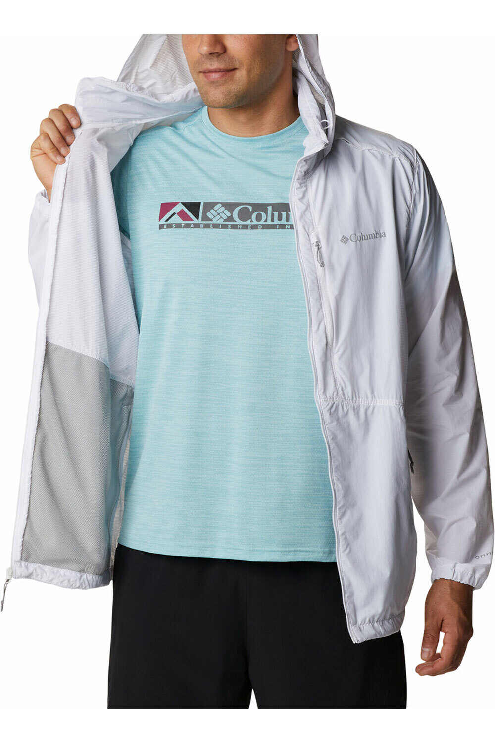 Columbia CHAQUETA TRAIL RUNNING HOMBRE Columbia Alpine Chill Windbreaker vista detalle Columbia CHAQUETA TRAIL RUNNING HOMBRE Columbia Alpine Chill Windbreaker vista detalle