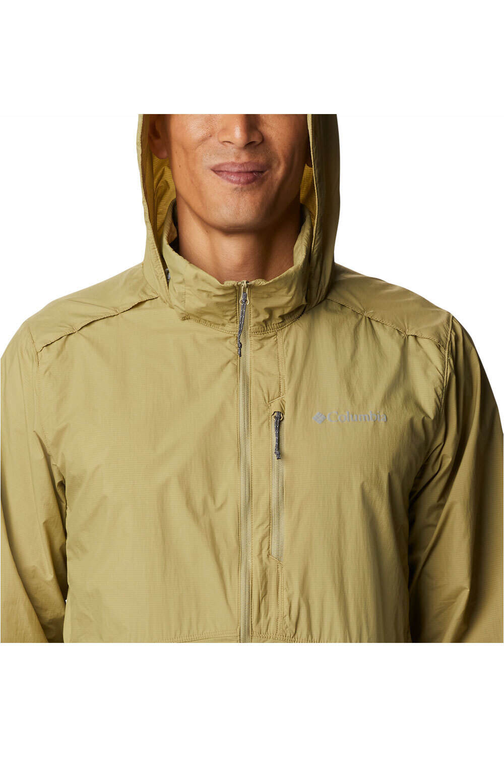 Columbia CHAQUETA TRAIL RUNNING HOMBRE Columbia Alpine Chill Windbreaker vista trasera Columbia CHAQUETA TRAIL RUNNING HOMBRE Columbia Alpine Chill Windbreaker vista trasera