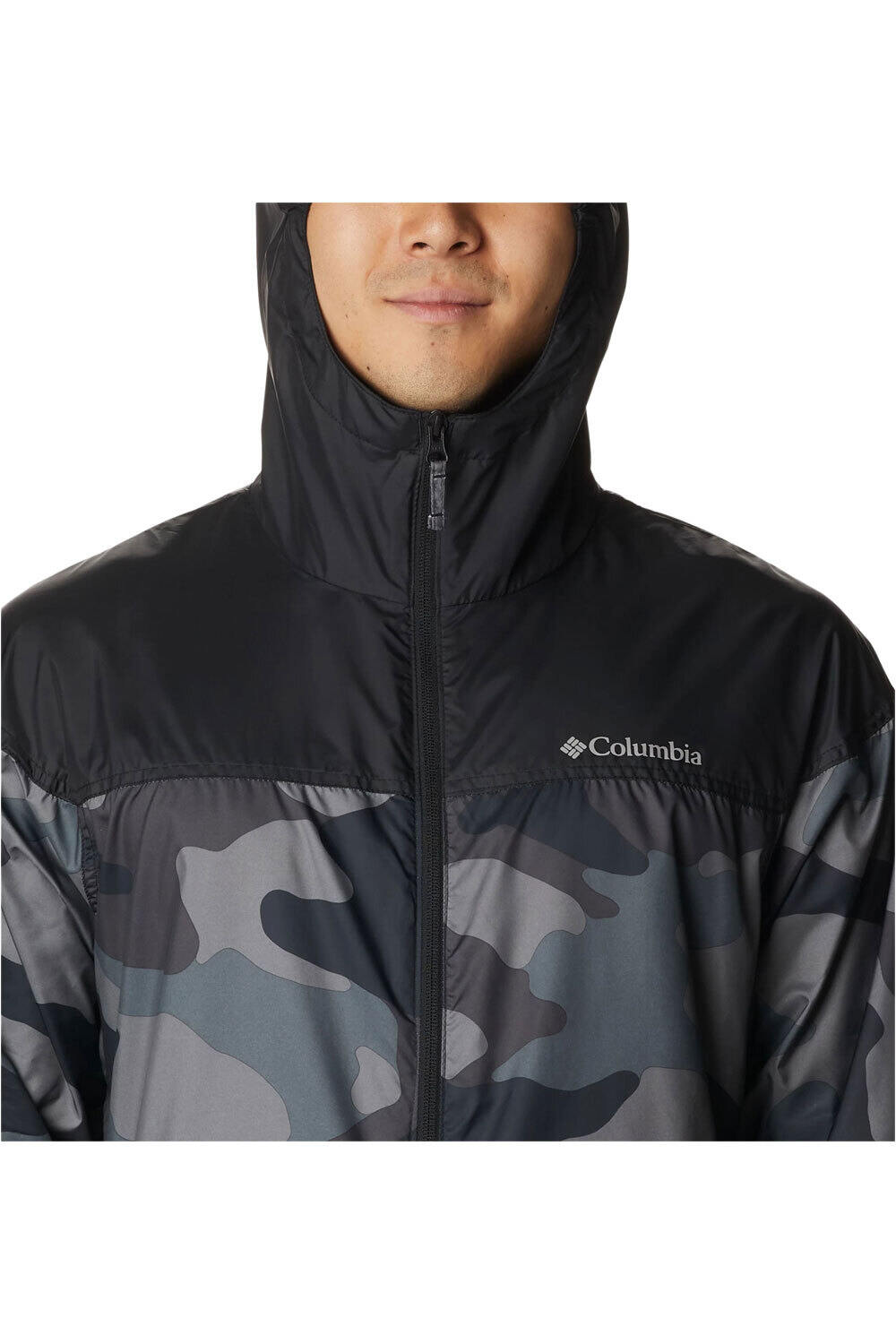Columbia CHAQUETA TRAIL RUNNING HOMBRE Columbia Flash Challenger Novelty Windbreaker vista detalle Columbia CHAQUETA TRAIL RUNNING HOMBRE Columbia Flash Challenger Novelty Windbreaker vista detalle