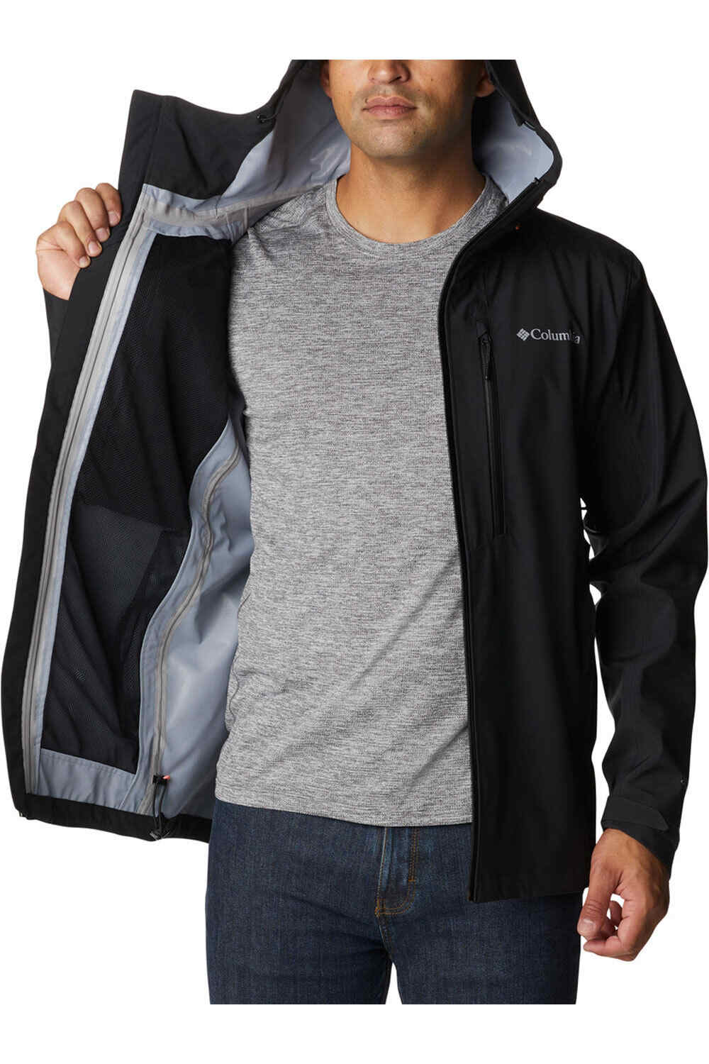 Columbia CHAQUETA TRAIL RUNNING HOMBRE Columbia Peak Creek Shell vista detalle Columbia CHAQUETA TRAIL RUNNING HOMBRE Columbia Peak Creek Shell vista detalle
