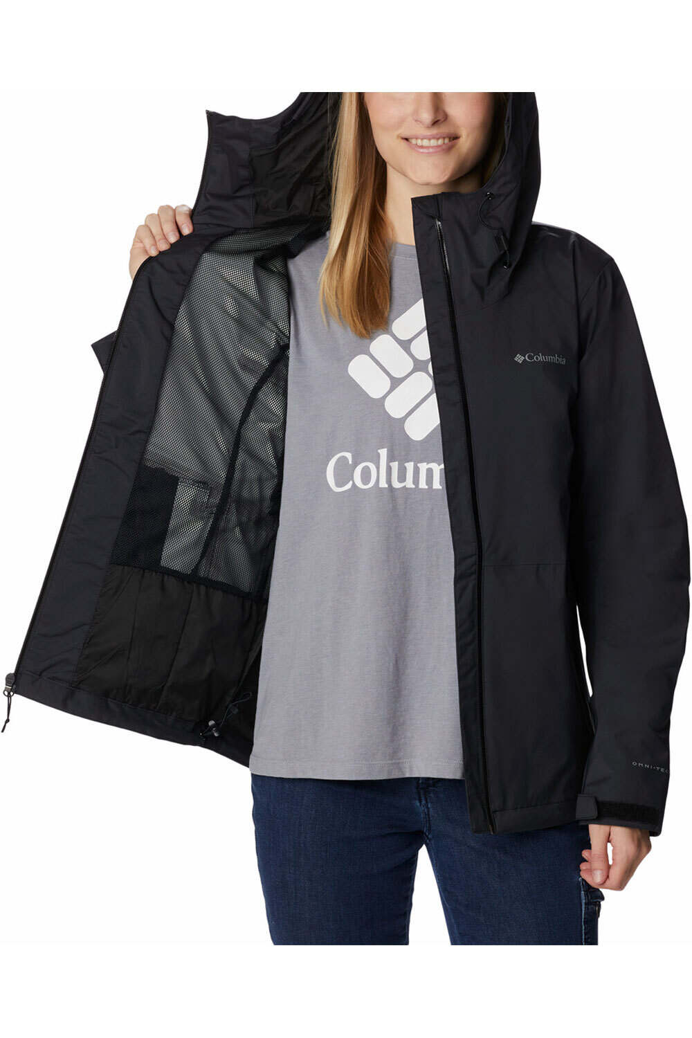 Columbia CHAQUETA TRAIL RUNNING MUJER Columbia Ten Trails Shell vista detalle Columbia CHAQUETA TRAIL RUNNING MUJER Columbia Ten Trails Shell vista detalle