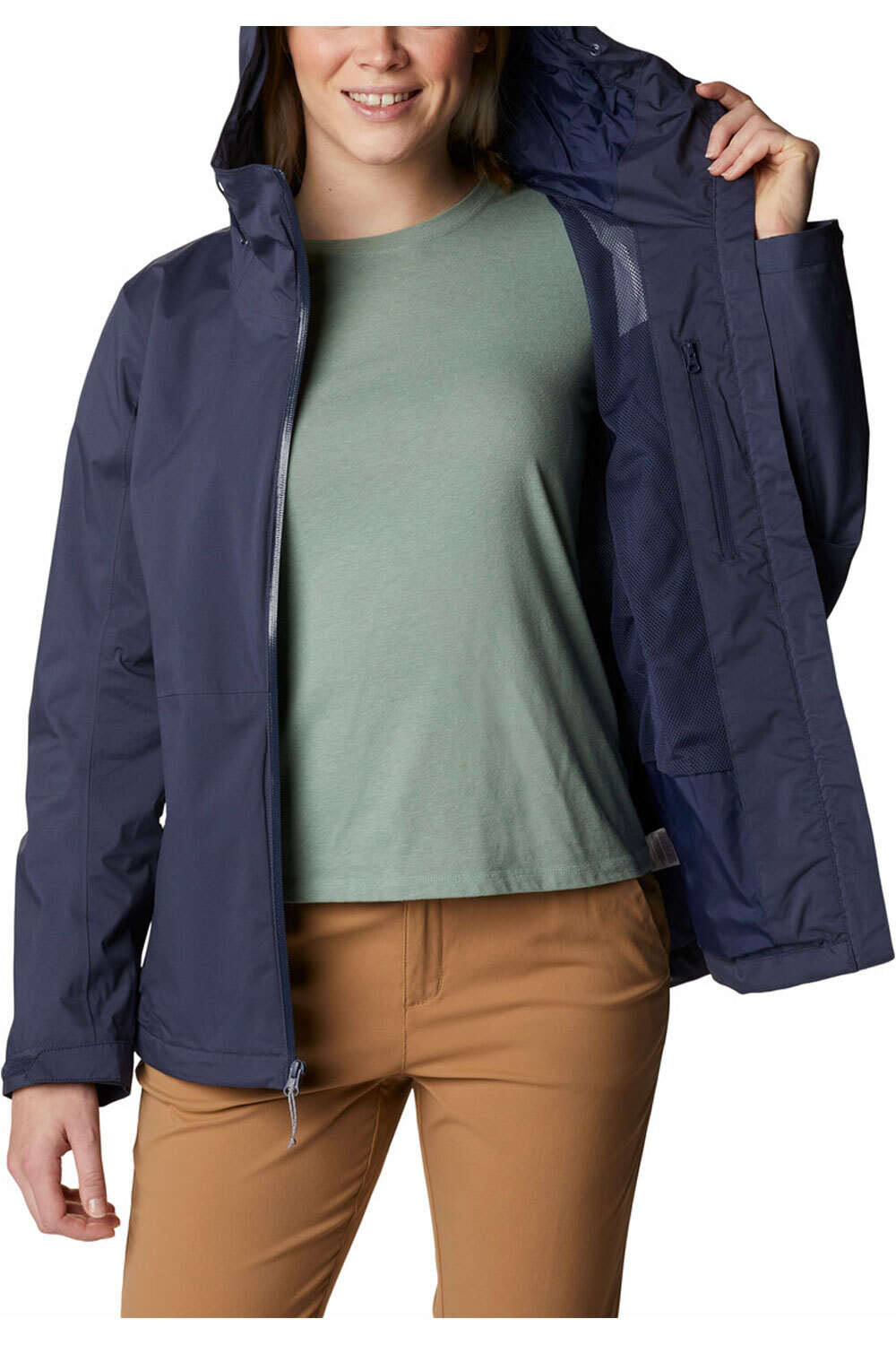 Columbia CHAQUETA TRAIL RUNNING MUJER Columbia Ten Trails Shell vista detalle Columbia CHAQUETA TRAIL RUNNING MUJER Columbia Ten Trails Shell vista detalle