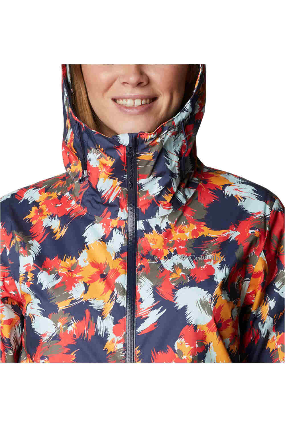 Columbia CHAQUETA TRAIL RUNNING MUJER Columbia Ten Trails Shell vista trasera Columbia CHAQUETA TRAIL RUNNING MUJER Columbia Ten Trails Shell vista trasera
