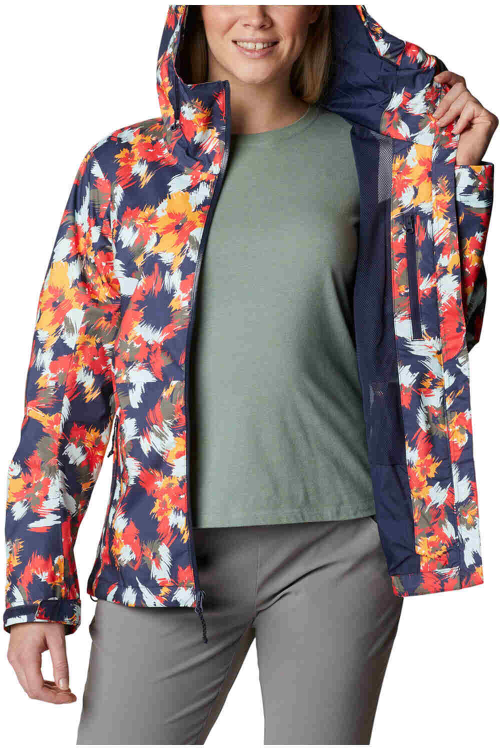 Columbia CHAQUETA TRAIL RUNNING MUJER Columbia Ten Trails Shell vista detalle Columbia CHAQUETA TRAIL RUNNING MUJER Columbia Ten Trails Shell vista detalle