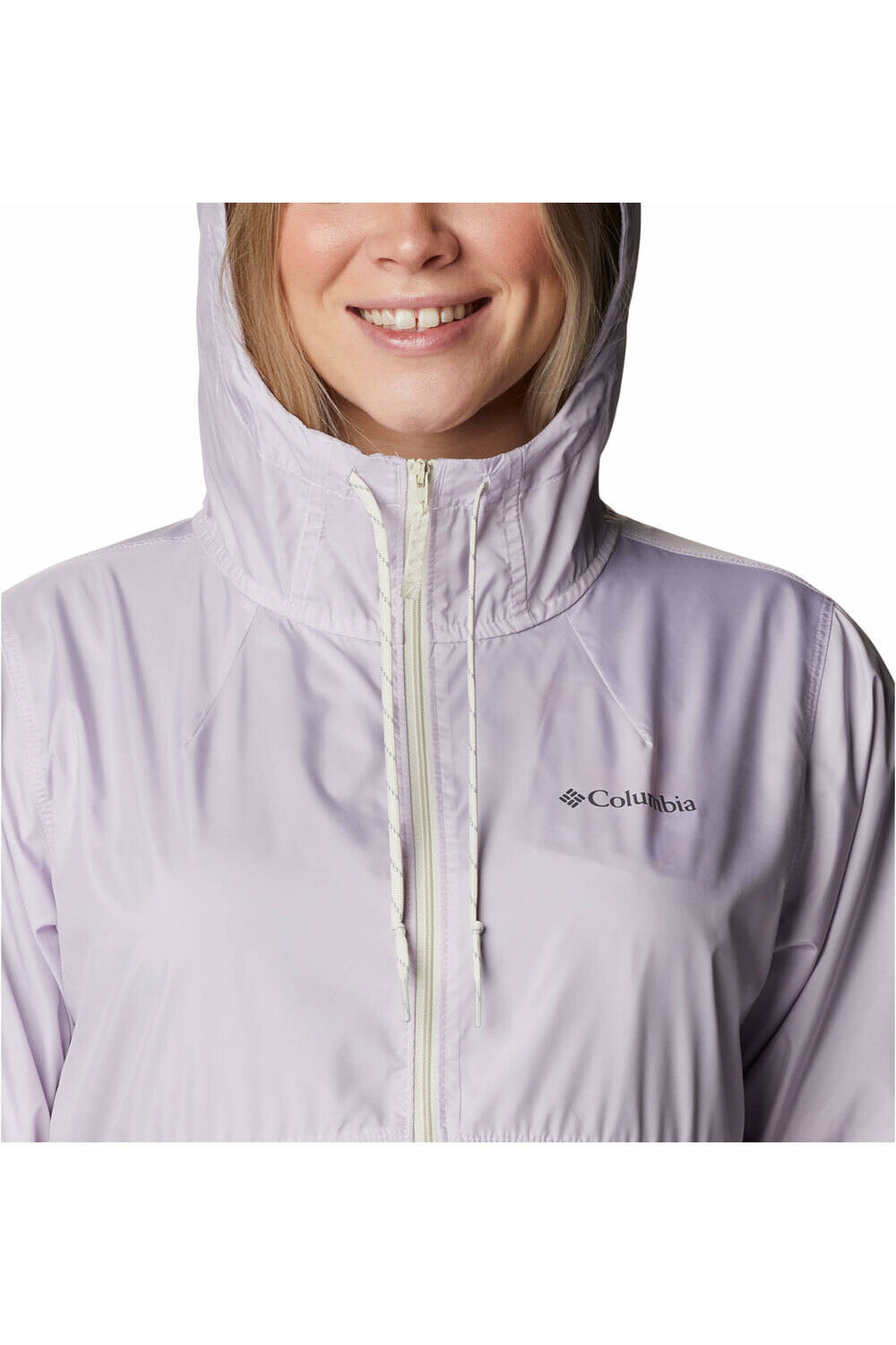 Columbia chaquetas mujer Columbia Flash Forward Windbreaker vista trasera Columbia chaquetas mujer Columbia Flash Forward Windbreaker vista trasera