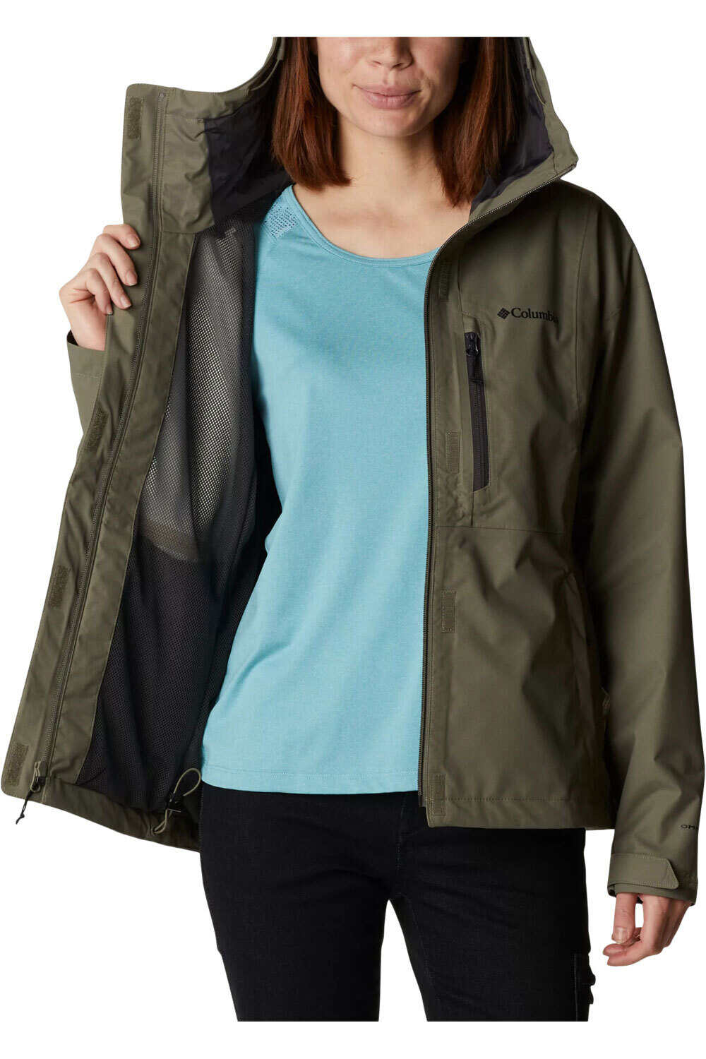 Columbia CHAQUETA TRAIL RUNNING MUJER Columbia Hikebound Jacket vista trasera Columbia CHAQUETA TRAIL RUNNING MUJER Columbia Hikebound Jacket vista trasera