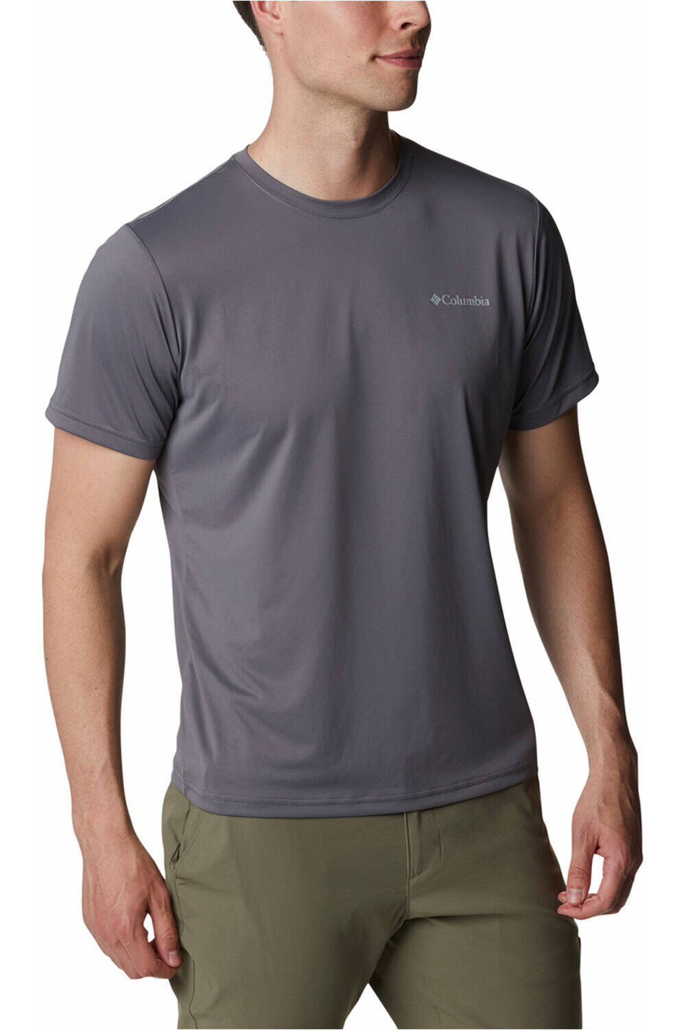 Columbia camisetas trail running manga corta hombre Columbia Columbia Hike Crew vista detalle Columbia camisetas trail running manga corta hombre Columbia Columbia Hike Crew vista detalle