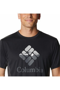 Columbia camisetas trail running manga corta hombre Columbia Zero Ice Cirro-Cool Graphic Tee vista trasera Columbia camisetas trail running manga corta hombre Columbia Zero Ice Cirro-Cool Graphic Tee vista trasera
