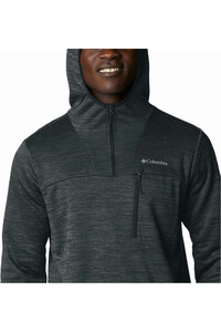 Columbia camisetas trail running manga larga hombre Columbia Maxtrail II 1/4 Zip Hoodie vista trasera Columbia camisetas trail running manga larga hombre Columbia Maxtrail II 1/4 Zip Hoodie vista trasera