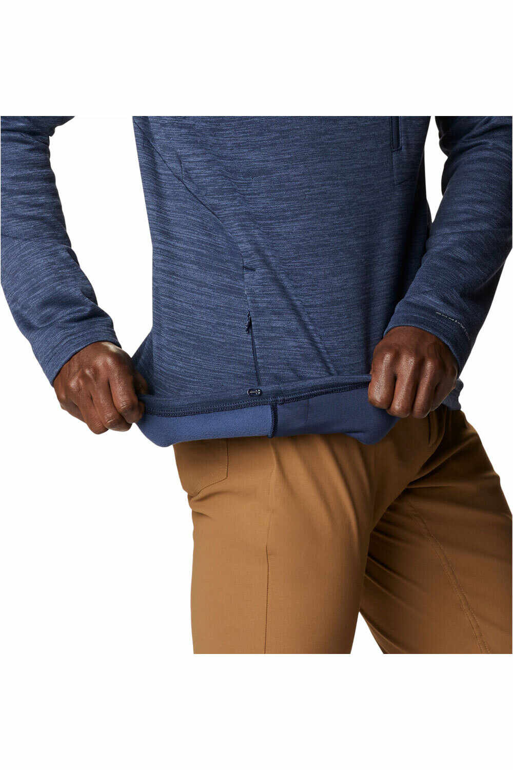 Columbia camisetas trail running manga larga hombre Columbia Maxtrail II 1/4 Zip Hoodie vista detalle Columbia camisetas trail running manga larga hombre Columbia Maxtrail II 1/4 Zip Hoodie vista detalle