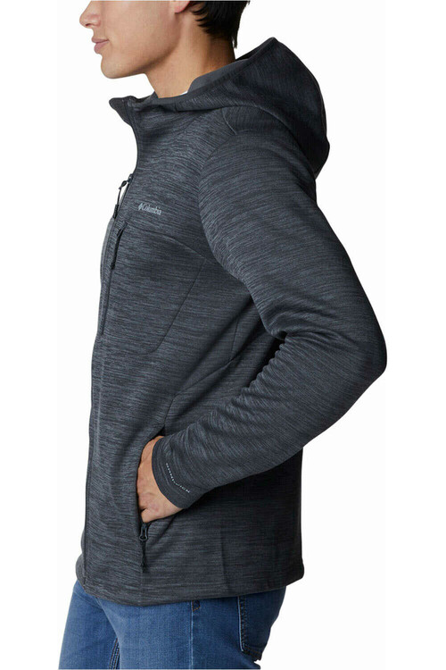 COLUMBIA MAXTRAIL II FLEECE HOODED FULL ZIP negro
