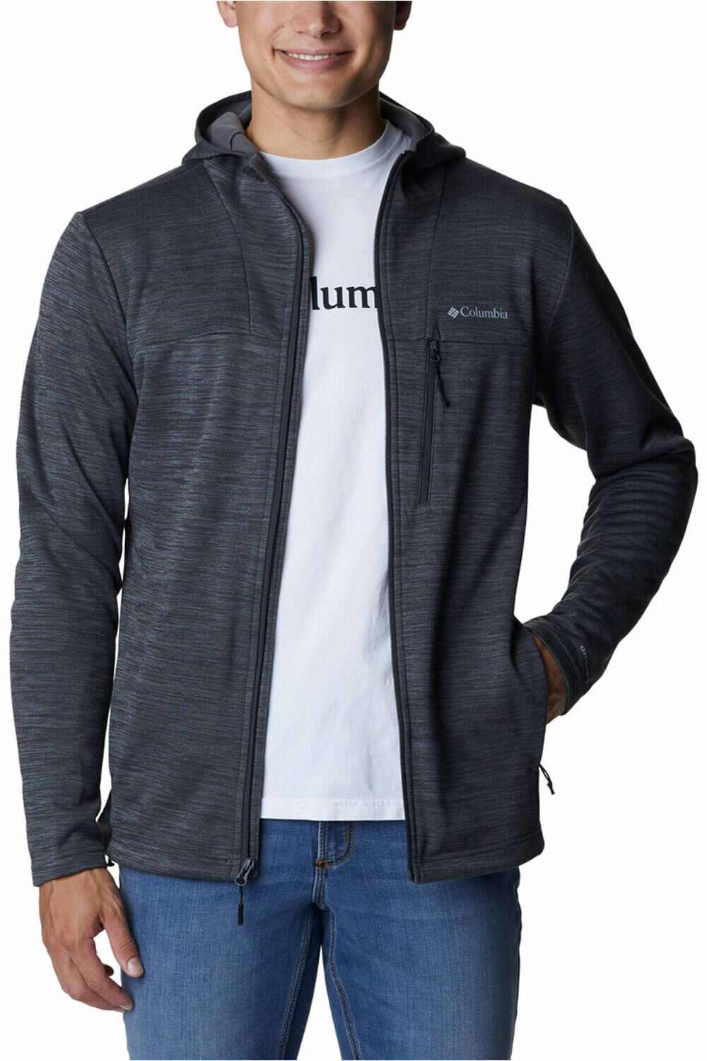 Columbia camisetas trail running manga larga hombre Columbia Maxtrail II Fleece Hooded Full Zip 04 Columbia camisetas trail running manga larga hombre Columbia Maxtrail II Fleece Hooded Full Zip 04