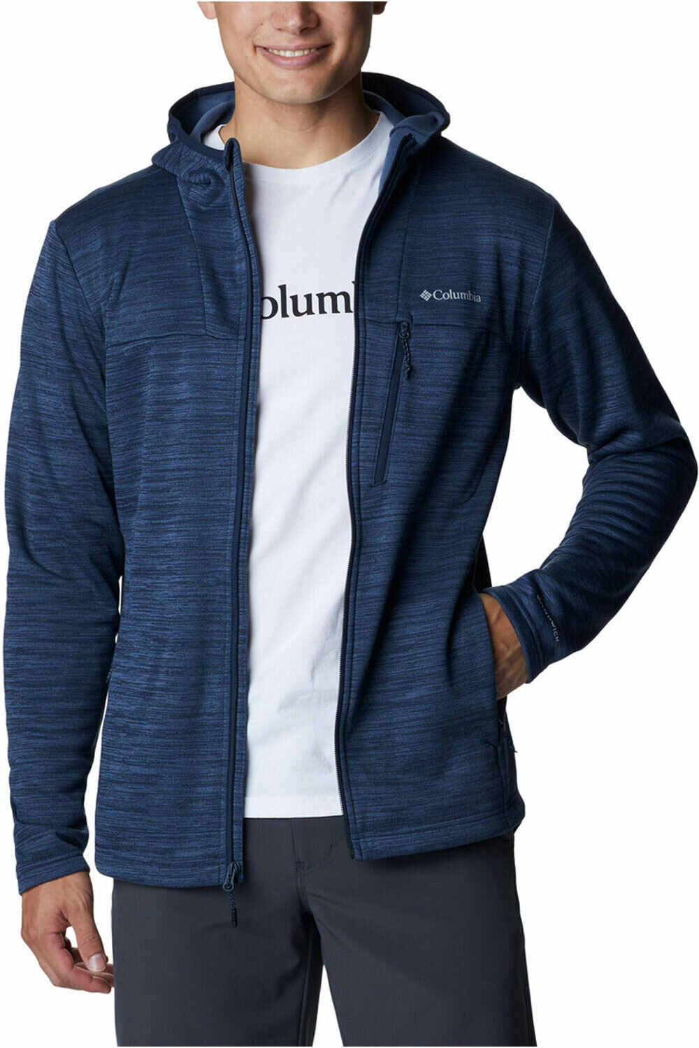 Columbia camisetas trail running manga larga hombre Columbia Maxtrail II Fleece Hooded Full Zip 04 Columbia camisetas trail running manga larga hombre Columbia Maxtrail II Fleece Hooded Full Zip 04